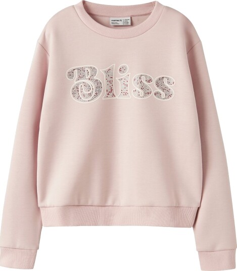 Name It Collegegenser - NkfKasto - Lotus - Name It - 7-8 år (122-128) - Collegegenser - Rosa