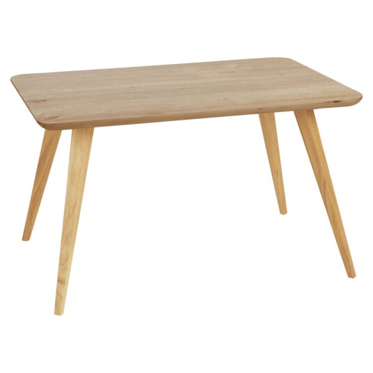 VEGA Sofabord Duneo 80x55x45, eok natur; 80x55x45 cm (LxBxH); Bordplate Eik/Natur, Ramme Eik/Natur; Rektangulær