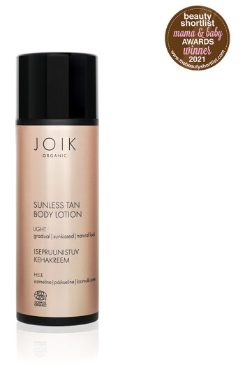 JOIK Organic Sunless Tan Body LotionLight