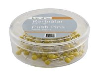 Kortnåle 4mmx20mm gul 100stk/pak Kortnåle 4mmx20mm gul 100stk/pak
