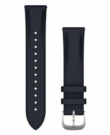 Garmin Quick Release 20 Leather Marineblå Marineblå unisex