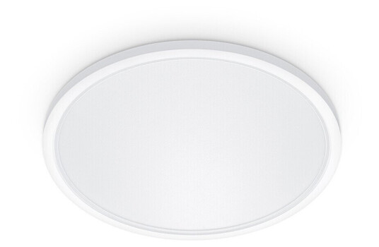 Wiz Ceiling Lamp Superslim White - Smart Led Lighting - Coloured And White Light - Integrated Led - 22W - Wi-Fi
