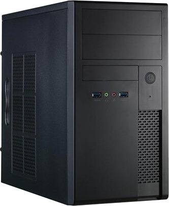 Chieftec XT-01B Midi Tower Kabinett med Mesh-design og Svart Stål