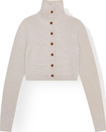 Remain Birger Christensen Dame Strikkevarer Beige L,
