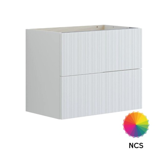 Dansani Inzo Riflet Servantskap Slim 2 Skuff B60 80xh48xd35cm NCS Farge / 60cm Dansani Inzo Riflet Servantskap Slim 2 Skuff B60 80xh48xd35cm NCS Farge / 60cm