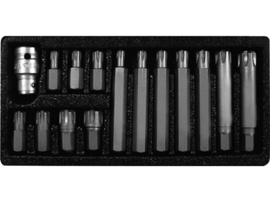 Pro-Line Bits 3/8" 1/2" Ribe Torx 42 Deler (10747)