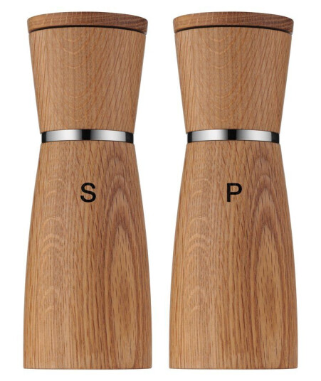 WMF Ceramill Nature salt- og pepperkvernsett Eik