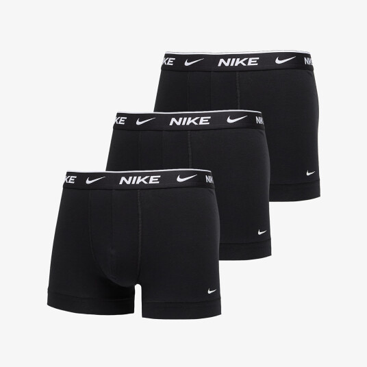 Nike Boksershorts Essential Cotton Stretch 3-pakning Svart L
