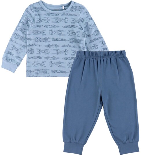 CeLaVi Pyjama Set Ls Grey 130