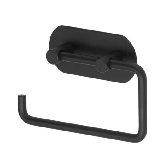 Tiger Rondo Toalettpapirholder Selvklebende Svart Matt Tiger Rondo Toalettpapirholder Selvklebende Svart Matt