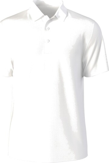 PGA Tour Ss Airflux Solid Mes Golf pologenser herre Bright White X Large