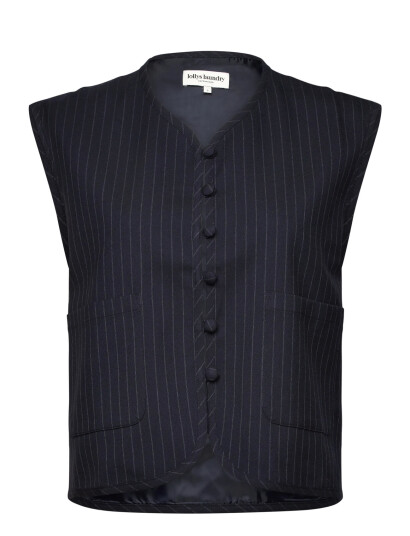 Lollys Laundry Abbeyll Vest Sl - Navy - XS Lollys Laundry Abbeyll Vest Sl - Navy - XS
