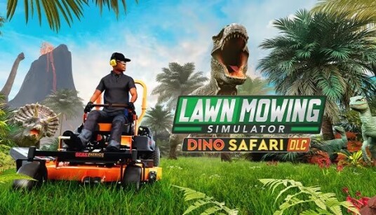Lawn Mowing Simulator - Dino Safari Lawn Mowing Simulator - Dino Safari