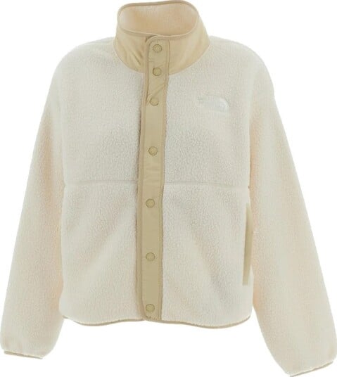 The North Face Women"s Cragmont Fleece Jacket White Dune/desert Stone S