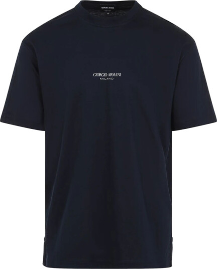 Giorgio Armani Herre Topper Blå 2XL,
