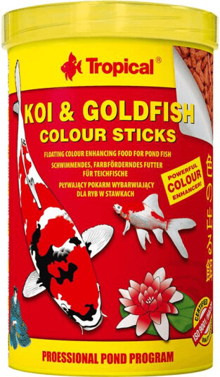Tropical Koi Goldfish sticks 5L