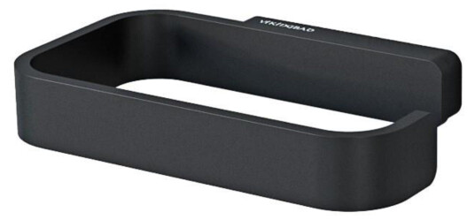 Vikingbad Saga Toalettrullholder - Svart Matt