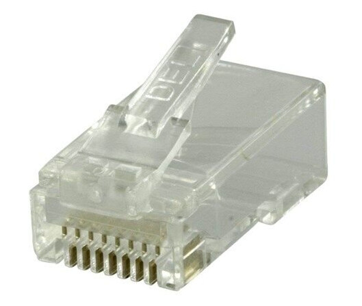 Deltaco Cat6 UTP RJ45 Nettverkskontakter 20-pakning