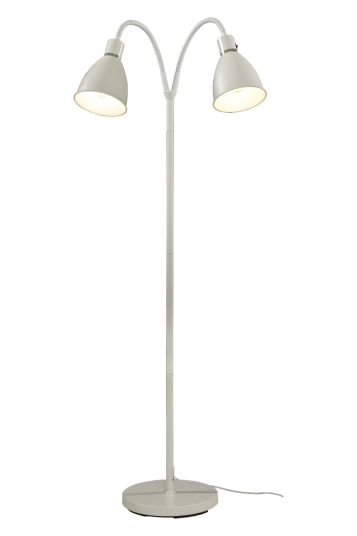 Aneta Lighting Idre gulvlampe hvit 2-lys 1645087-01-0 1711362-02-0