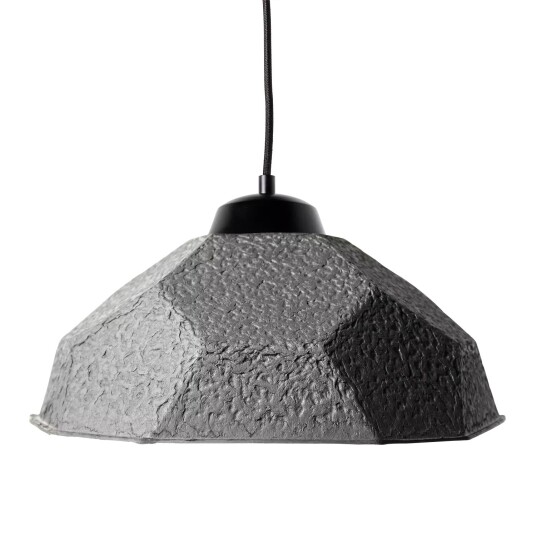 Ledpro Rdivi taklampe i resirkulert papp, sort/oliven