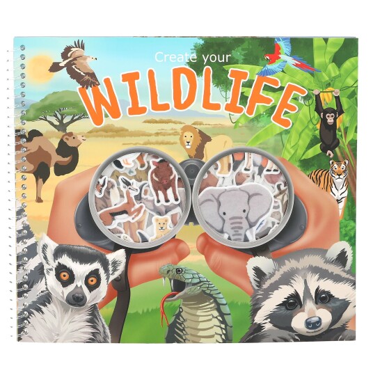 TRENDS by Depesche Create Your Wild Life Med Flock Stickers