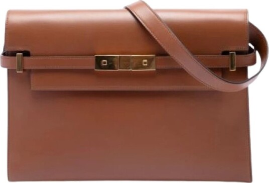 Yves Saint Laurent Vintage Dame Pre owned Brun ONE SIZE,
