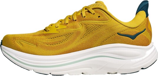 Hoka Men's Clifton 10 Yellow Gold/Tidal Wave 41 1/3