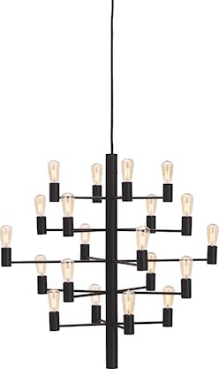 Herstal Manola Krona 20 Svart E14 dim LED 1586168-05-0 1586168-04-0