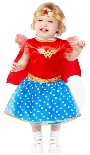 Amscan International Wonder Woman Baby Karnevalskostyme  18–24 måneder