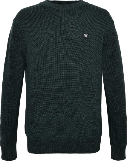 WOOD WOOD Wwhalum Crew Neck 25488 - Green - XXL