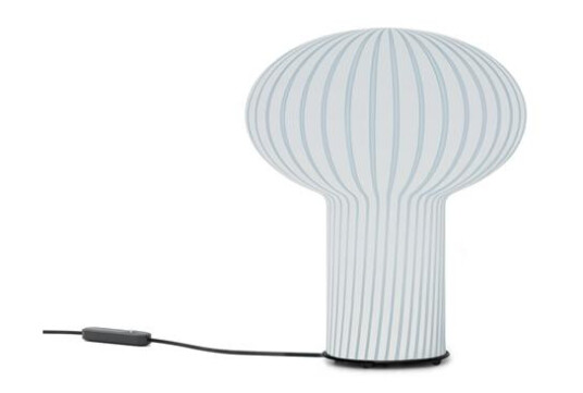 Established & Sons FILIGRANA LIGHT T6 Mushroom Bordlampe Ø40 Blå Established & Sons FILIGRANA LIGHT T6 Mushroom Bordlampe Ø40 Blå