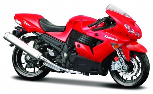 Maisto Kawasaki Ninja ZX 14 Modells Motorsykkel 1:18