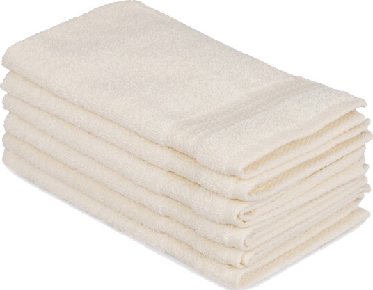 Hobby Håndkle 30x50 cm 6 pk Creme