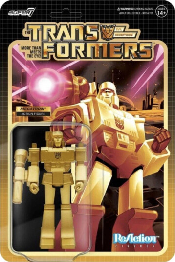 Transformers Reaction Figures Wv1 Megatron Golden Lagoon