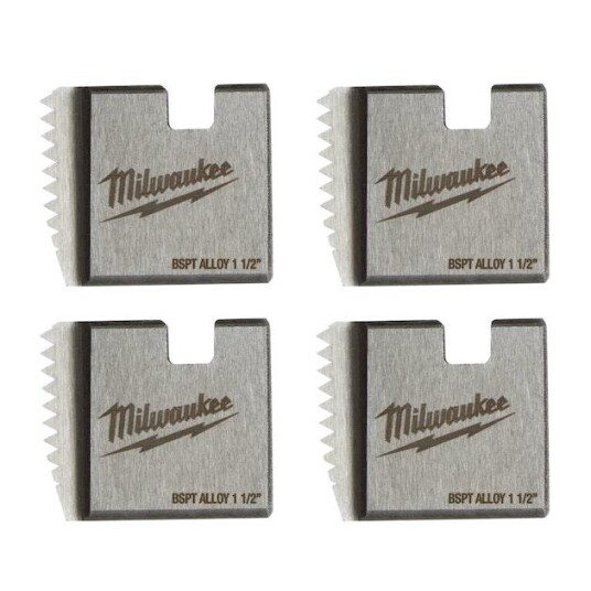 Milwaukee 4932480231 Gjengebakkesett 1-1/2" R, 4-pakk, Håndverktøy