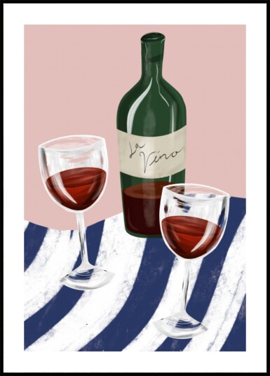Red Wine Still Life Plakat / 21x30