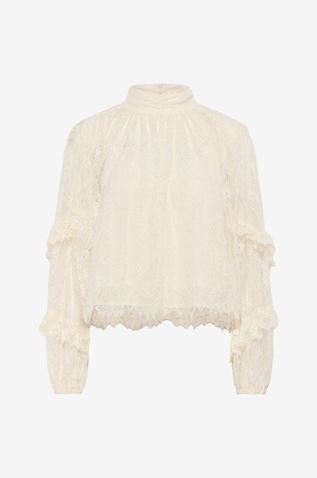Gestuz Bluse gzLami Blouse Hvit Gestuz Bluse gzLami Blouse Hvit