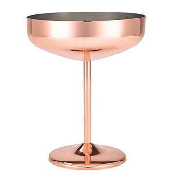 Kobberbelagt Cocktail Coupe Glass 30cl - Genware Kobberbelagt Cocktail Coupe Glass 30cl - Genware