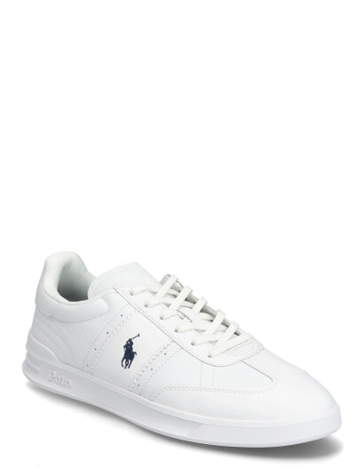 Polo Ralph Lauren Smooth/Grainy Lthr Hrt Aera Pp Sk L White 47