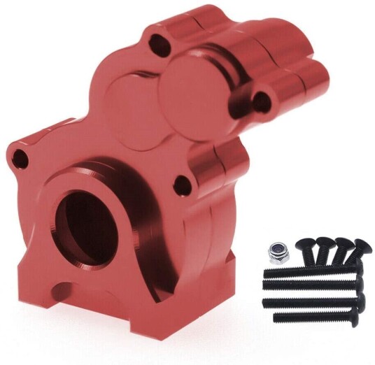 HobbyDetails Alu Gear Box Shell Red Gen7