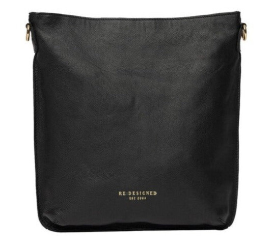 Re:Designed by dixie Fillis Big skulderveske i skinn Black