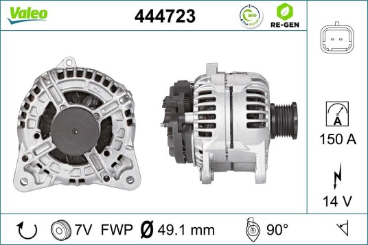 Dynamo VALEO 444723 Dynamo VALEO 444723