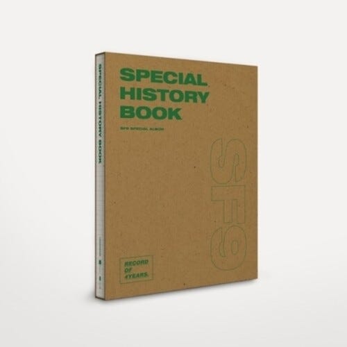SF9 Special History Book (Incl. 128pg Booklet + 3pc Photocard) CD SF9 Special History Book (Incl. 128pg Booklet + 3pc Photocard) CD