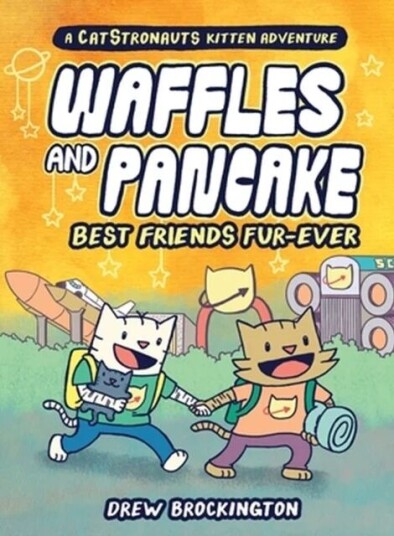 Waffles And Pancake: Best Friends Fur-Ever (A Graphic Novel) Av Drew Brockington