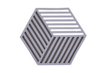 Bordbrikke Black Hexagon Bordbrikke Black Hexagon