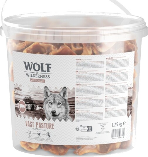 Wolf of Wilderness Vast Pasture Svineører 1.25kg