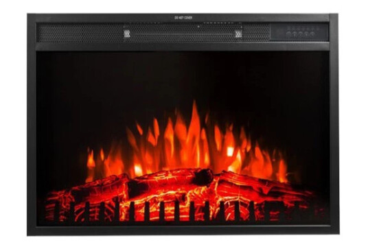 Aflamo LED Klassisk innebygd elektrisk peis 67cm Svart Aflamo LED Klassisk innebygd elektrisk peis 67cm Svart