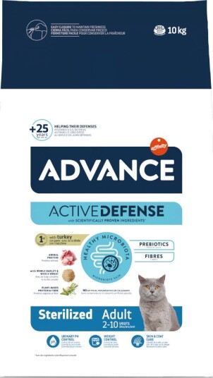 Affinity Advance tørrfôr Cat Sterilized kalkun 10 kg
