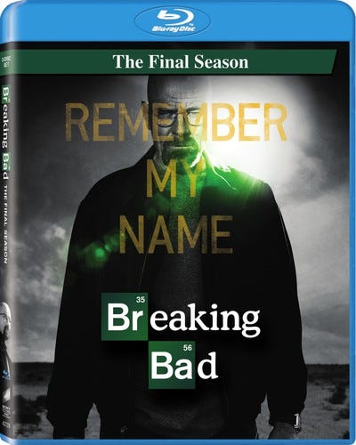Breaking Bad: Final Season Bluray