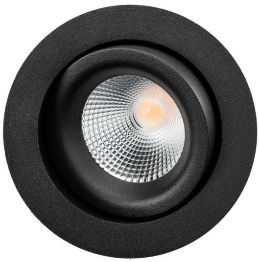 Junistar Lux Sort 7W 2700K DALI